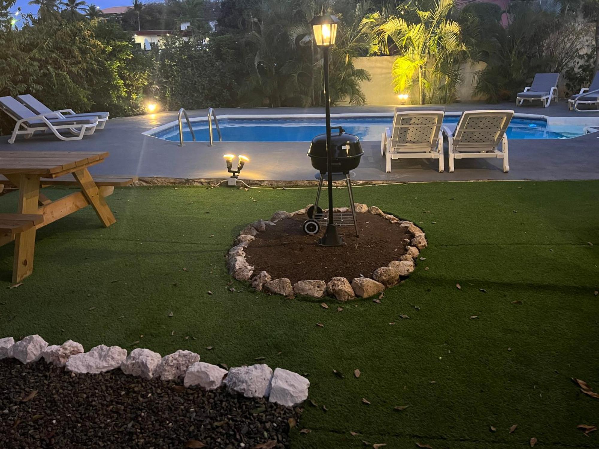 Villa Grand Jardin Jan Thiel Bagian luar foto